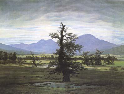 The Lone Tree, Caspar David Friedrich